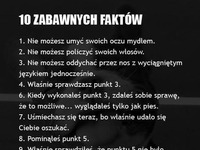 10 Zabawnych faktów