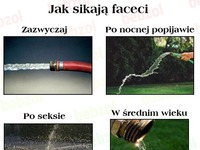 Zobacz jak sikają faceci, haha dobre!