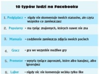 10 typów ludzi na Facebooku! HAHA dobre :D