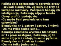 Ostatnia blondynka miała super wyjaśnienie! HAHA