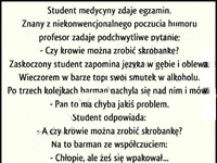 DOBRE! Student oblał egzamin przez specyficzne poczucie humoru profesora i postanowił pójść do baru