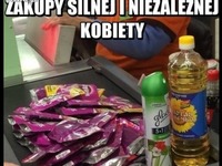 Zakupy silnej i niezależnej kobiety takie właśnie są XD