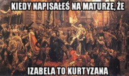 Napisałes tak