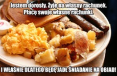 Obiad na śniadanie