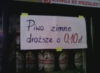 piwo zimne