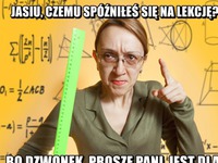 Dlaczego sie spóźnił