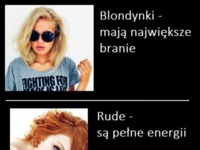 Dziewczyno! A Ty jaki masz kolor włosów? :D