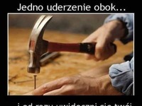 Jedno uderzenie obok