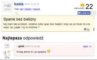 Spanie bez bielizny... Też macie takie problemy? :)