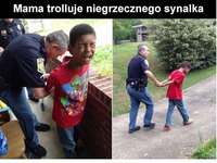 Mały gangster! mama dała mu nauczkę! haha