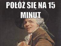 Połóż się na 15 minut