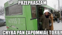 Cos zapomniał