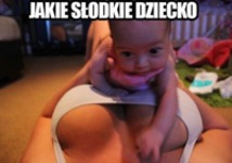 Podobno jacyś spostrzegawczy widzą tu dziecko :D