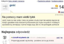 Ma wielki tyłek i potrzebuje pomocy! ZOBACZ co jej doradzili :)