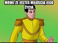 Mówi, że jesteś miłością jego życia