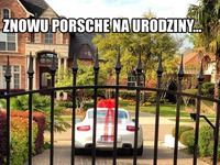 Znów Porsche....