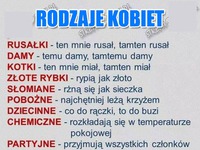 RODZAJE KOBIET! Ostatnie najlepsze!