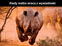 kiedy matka wraca z wywiadówki