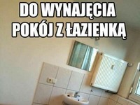 pokój z łazienką