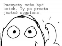 Puszysty to może być kotek...