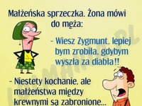 Kobieta kłóci się z mężem! ZOBACZ co jej odpowiedział! XD