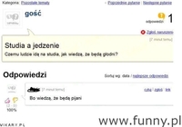 Studia a jedzienie