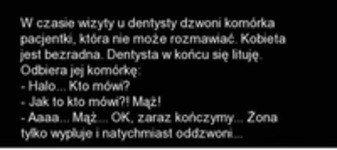 Telefon u dentysty! haha
