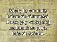 Boję się światła