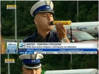 Wpadka policjanta, podczas AKCJI związanej z KONTROLĄ KIEROWCÓW- ups! haha :D