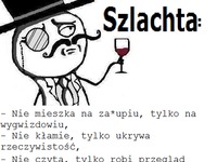 zasady wstąpienia do szlachty... nadajesz się?