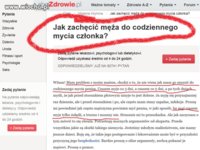 Jak zachęcić męża do codziennego mycia członka? :D Ma problem...