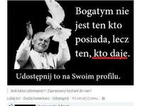 Bogatym jest ten kto daje, więc jego eks powinna być... :D