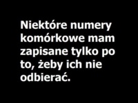 Niektóre numery...