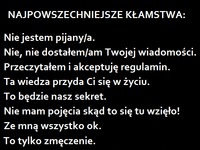 Napowszechniejsze kłamstwa