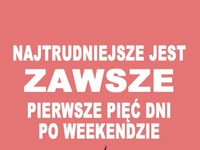 Pierwsze pięć dni