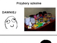 Przybory SZKOLNE dawniej a dziś! Też tak macie? :D