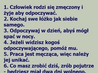 10 przykazań szczęśliwego człowieka! :)