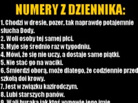 Masz nowy numer w dzienniku? Sprawdź co oznacza! HAHA dobre :D