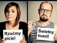 Świetny toast