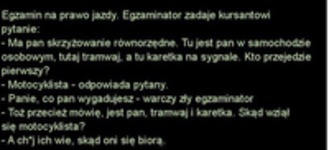 Egzamin na prawo jazdy :)