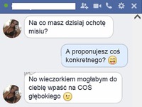 Lepiej nie odrzucać propozycji dziewczyny ;)