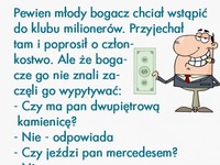 Młody bogacz była bardzo zdziwiony! ZOBACZ co wymyślił!