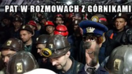 Pat w rozmowach z górnikami