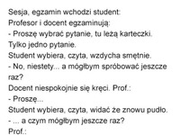 Wykładowca był bardzo dobry! ZOBACZ jak zdał egzamin ten student!