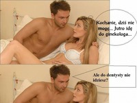 Kochanie! Dziś nie mogę! :)