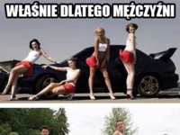 Właśnie dlatego mężczyźni nie reklamują samochodów! :D