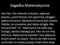 Zagadka matematyczna :D