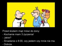 Układ przed ślubem.....LOL