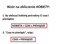 Matematycy stworzyli wzór na obliczenie KOBIETY! :)