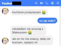 kochanie przepraszam